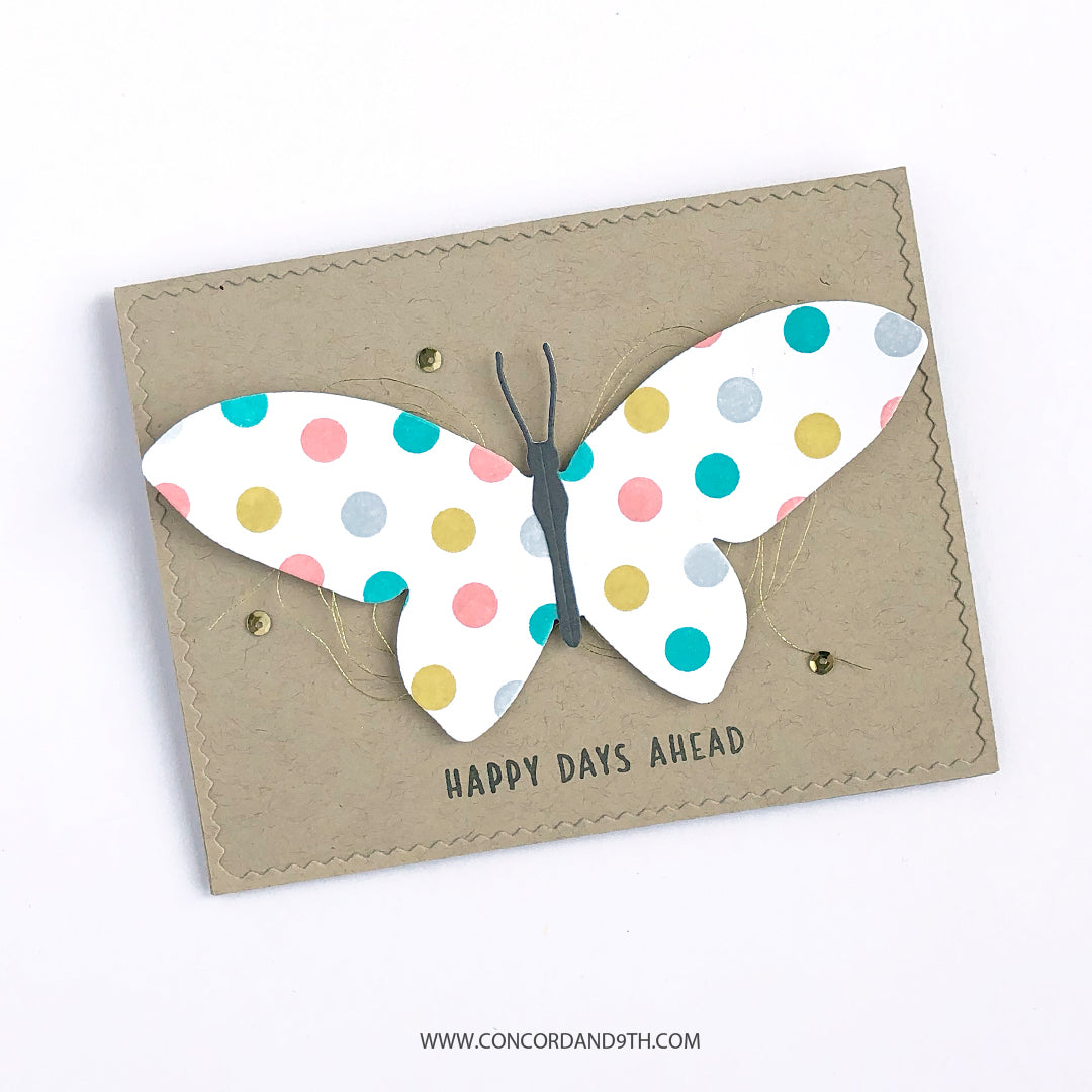 Scattered Dots Turnabout™ Stamp