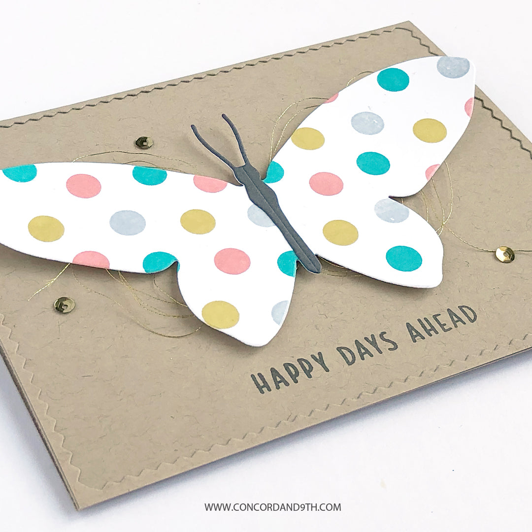 Scattered Dots Turnabout™ Stamp