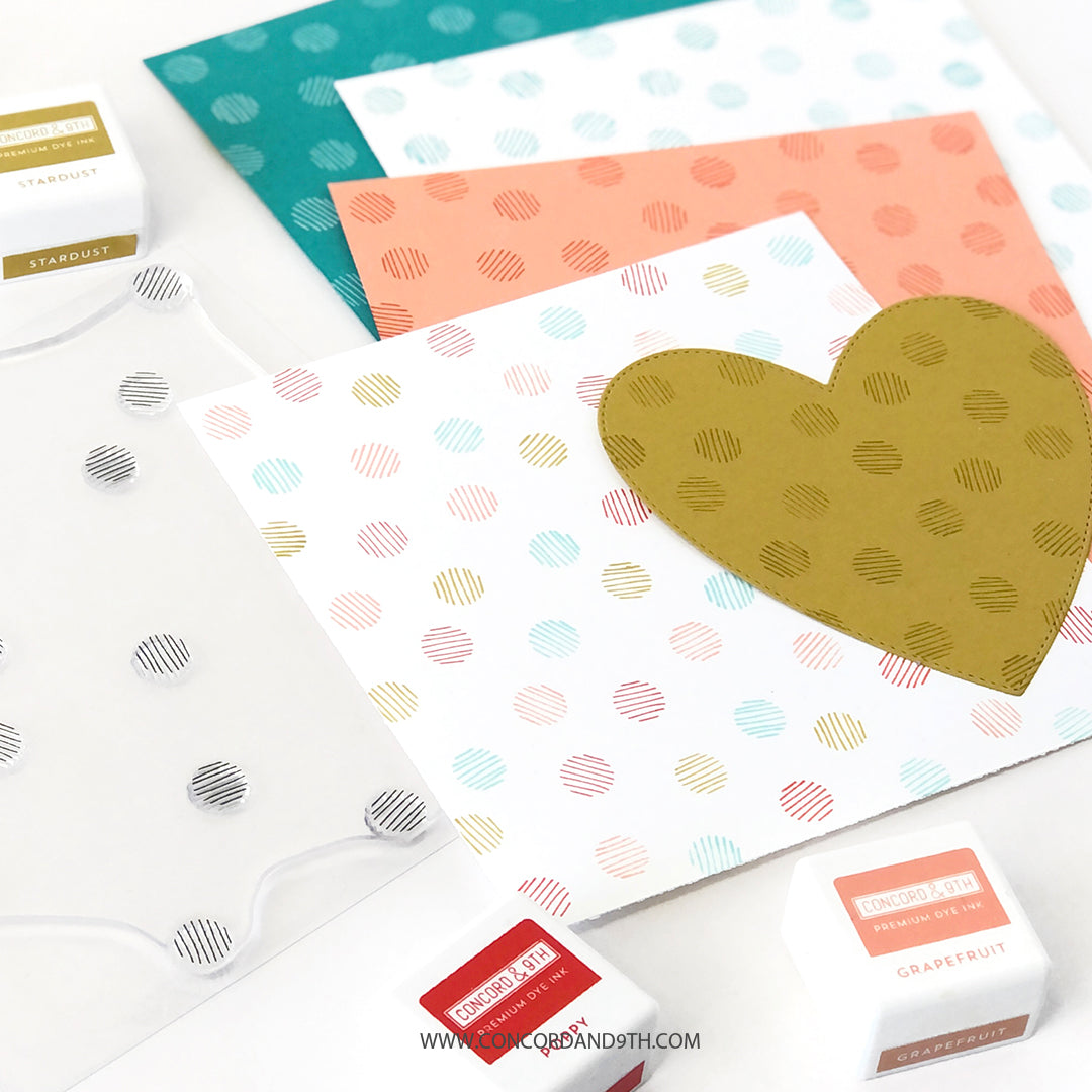 Sketched Dots Turnabout™ Stamp