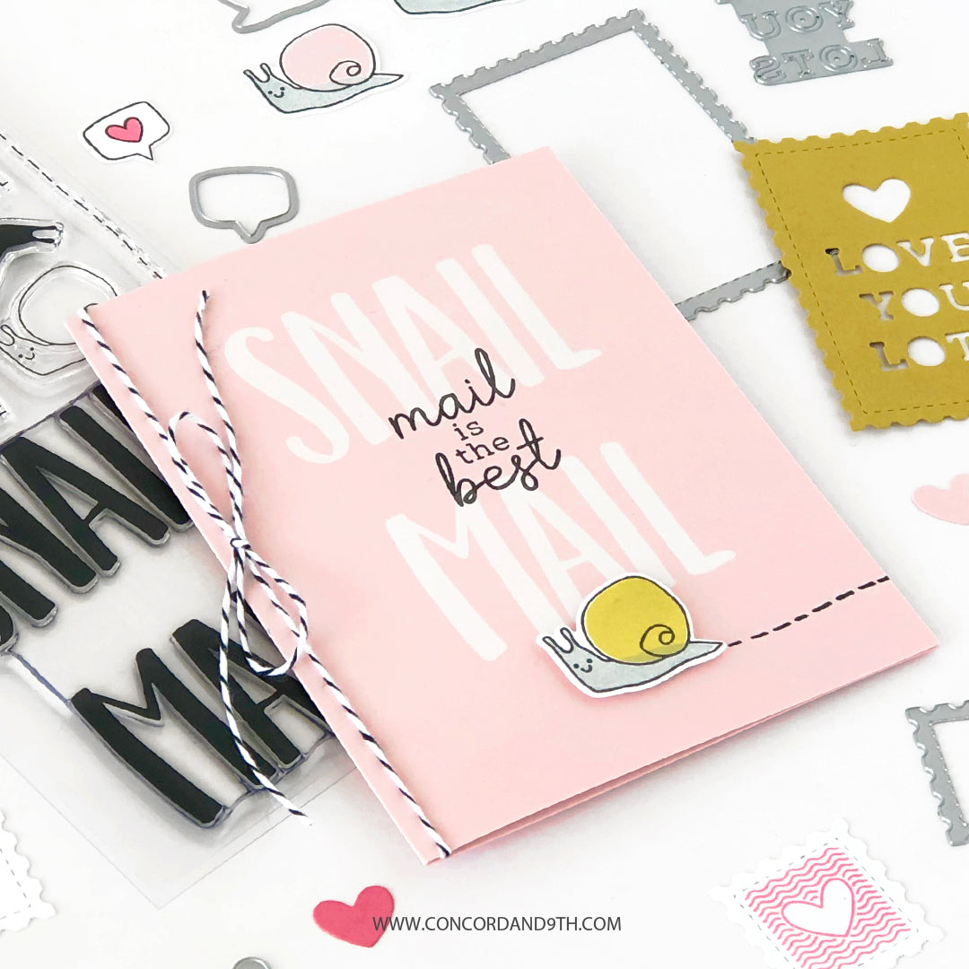 Snail Mail Stamps by Tikkled Pink