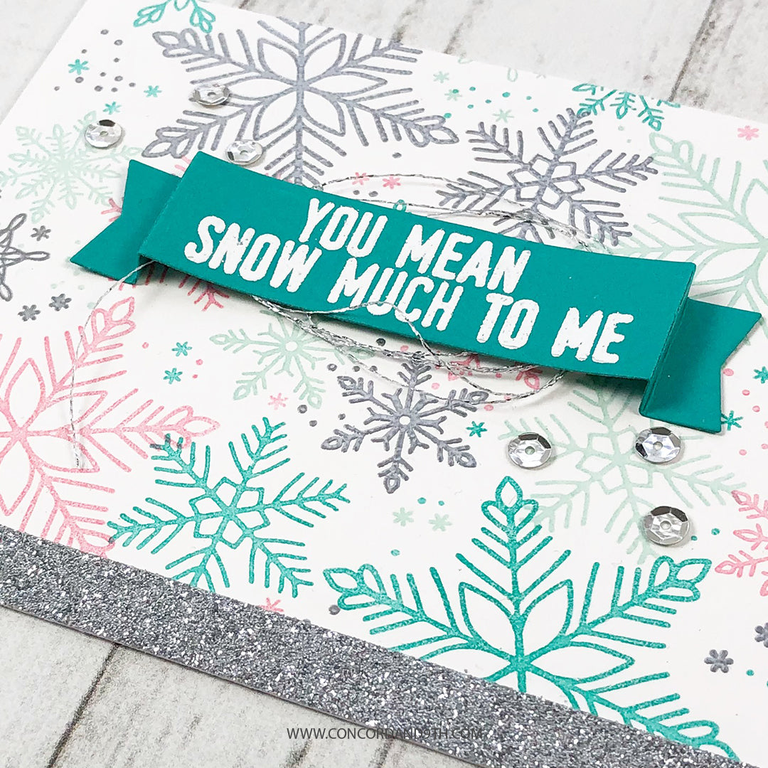 Juego de sellos Snowflakes Turnabout™