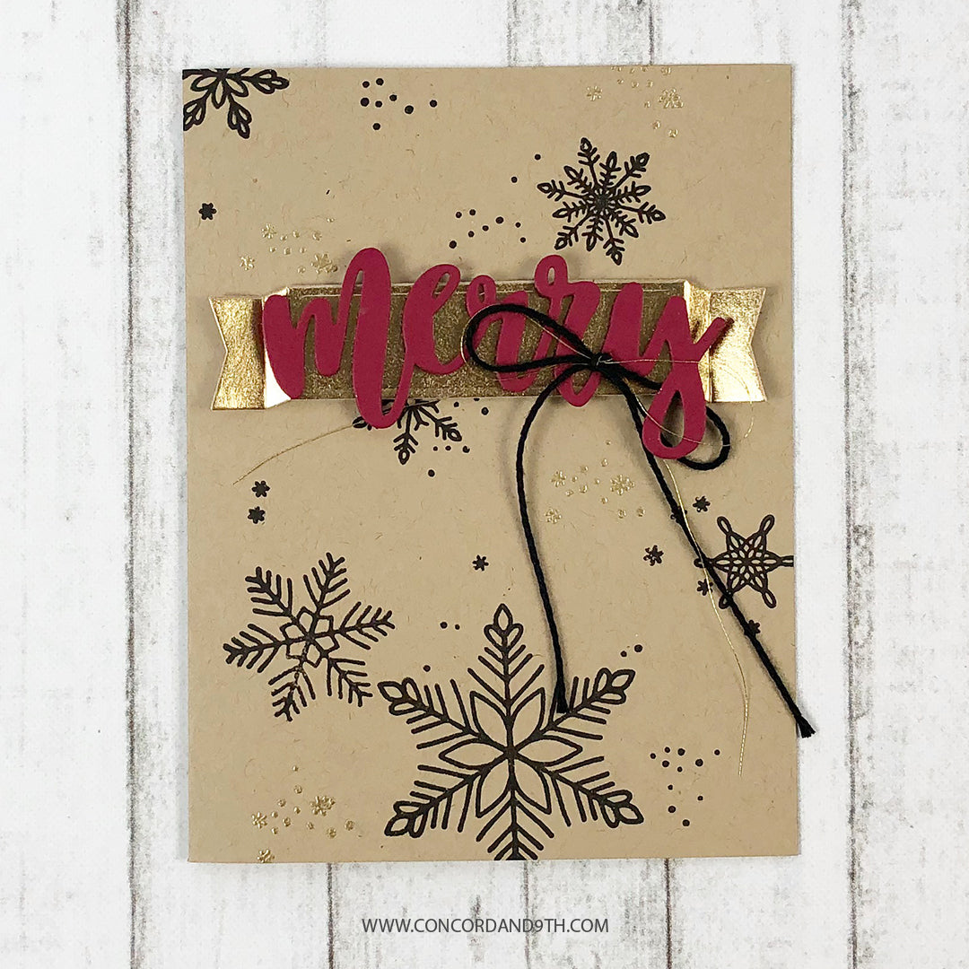 Juego de sellos Snowflakes Turnabout™