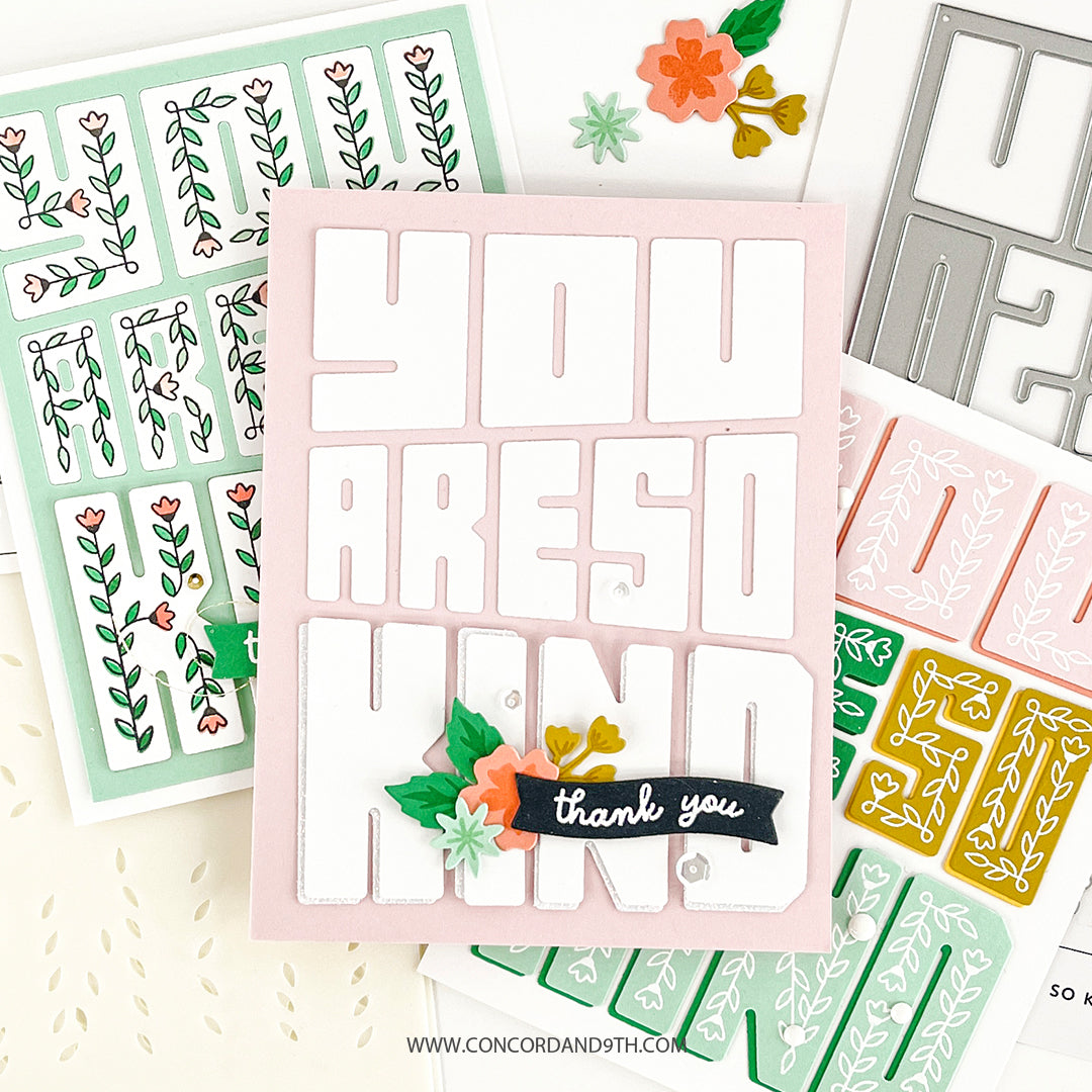 LAST CHANCE: So Kind Stencil Pack