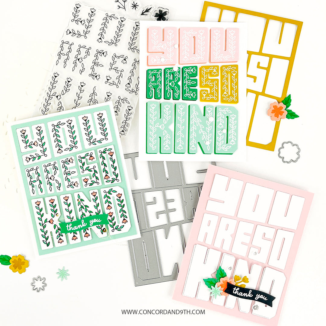 LAST CHANCE: So Kind Stencil Pack