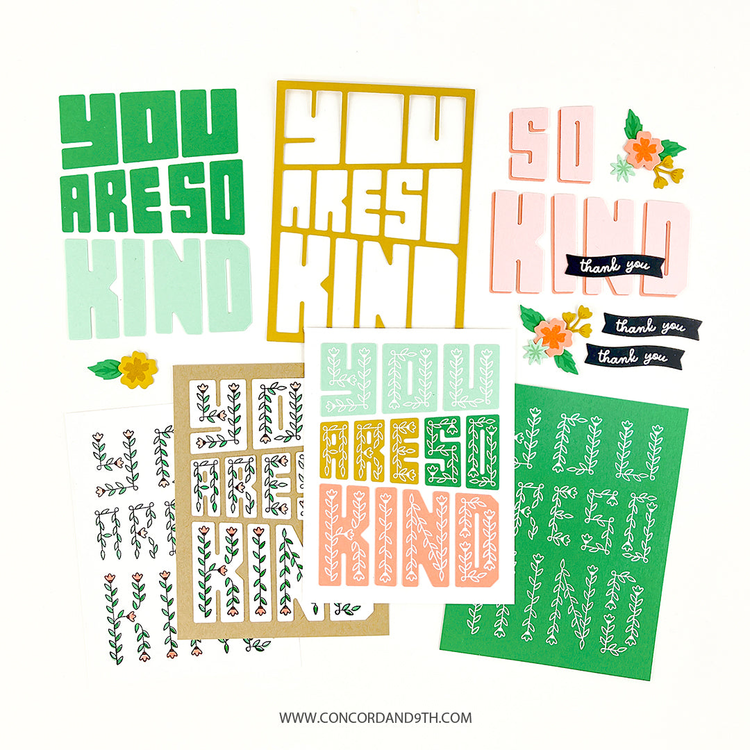 LAST CHANCE: So Kind Stencil Pack