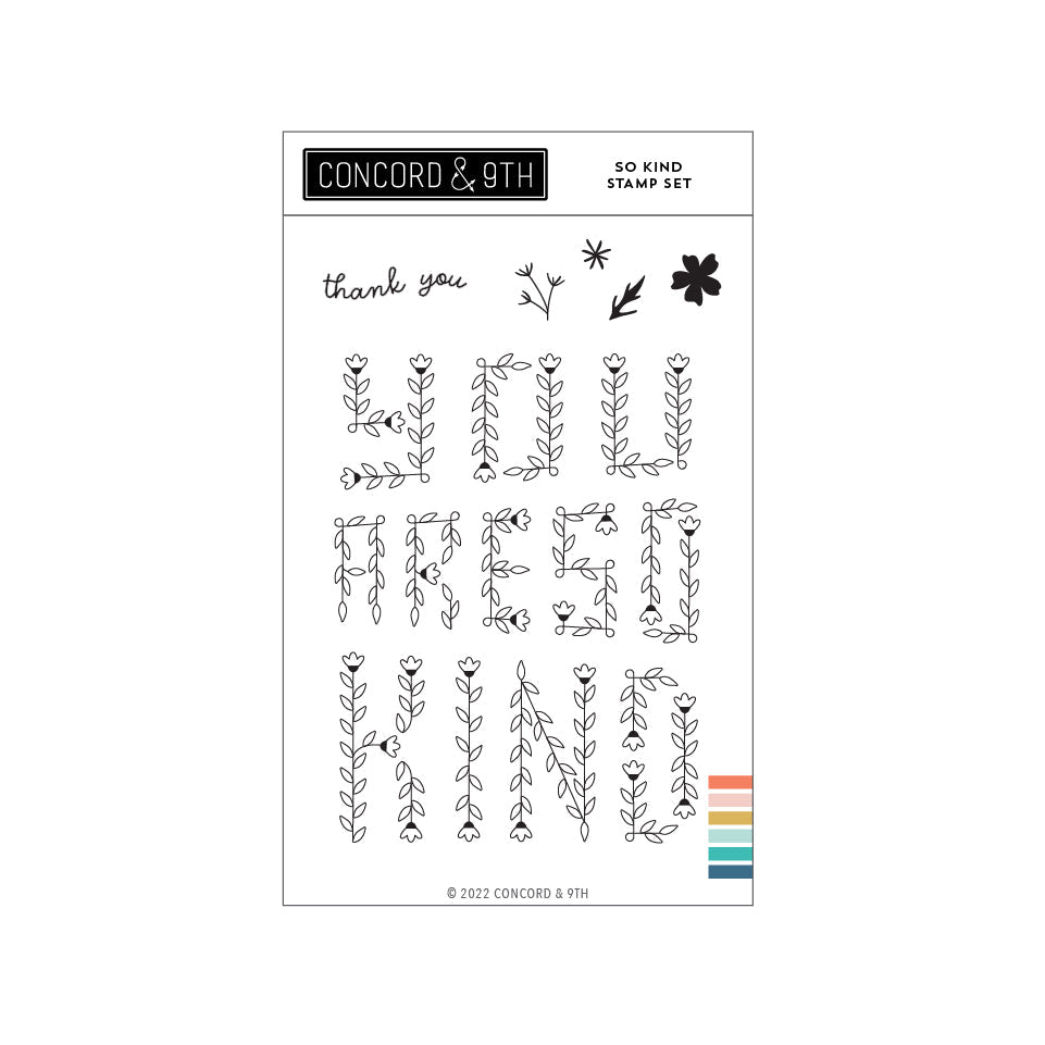 So Kind Stamp Set WHOLESALE