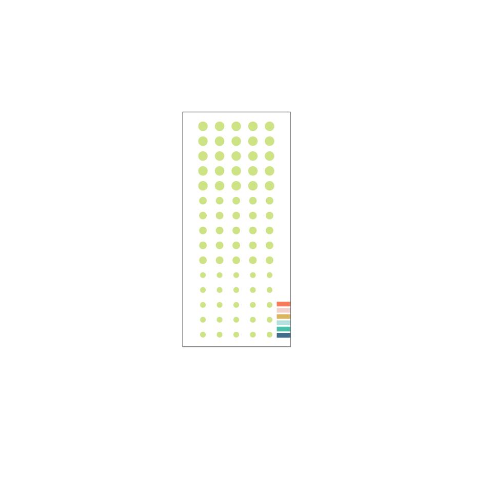 Enamel Dots: Sprout WHOLESALE