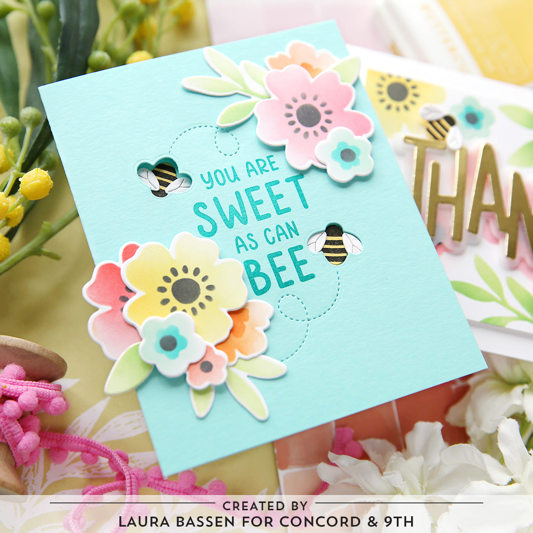 Sweet Bee Stencil Pack