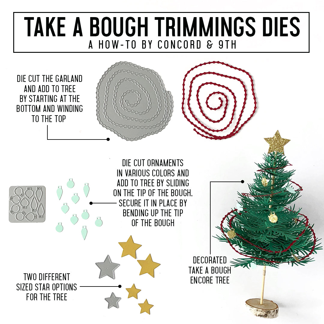 Take A Bough Trimmings Dies