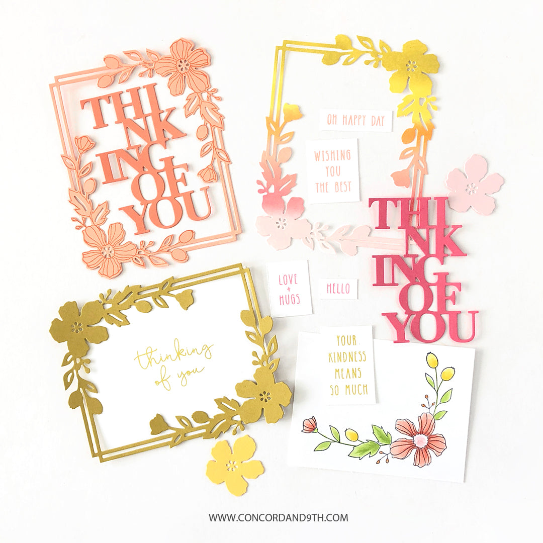 Thinking of You Stamp Set