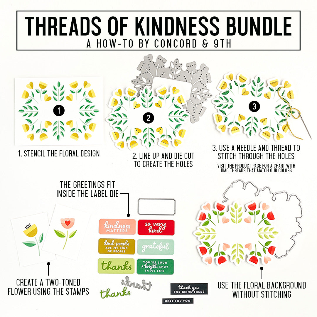 Threads of Kindness Stamp Set