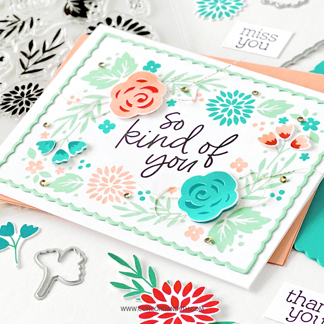 Triple-Step Floral Frame Bundle