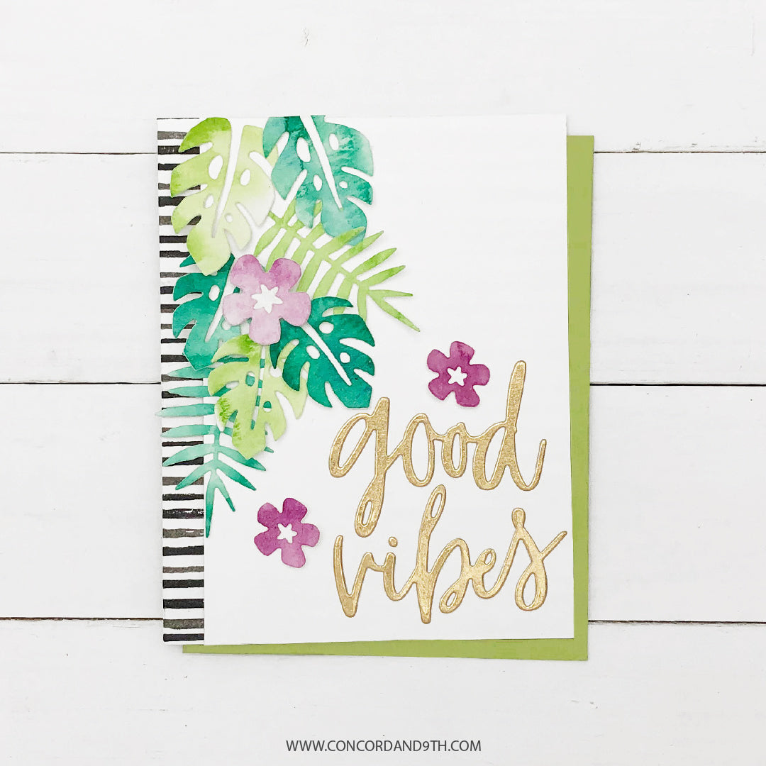 Tropical Vibes Turnabout™ Stamp Set