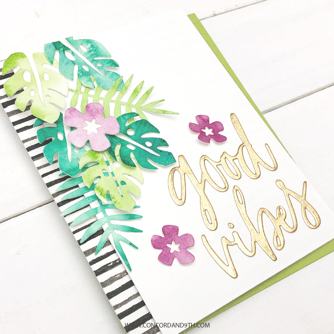 Tropical Vibes Turnabout™ Stamp Set