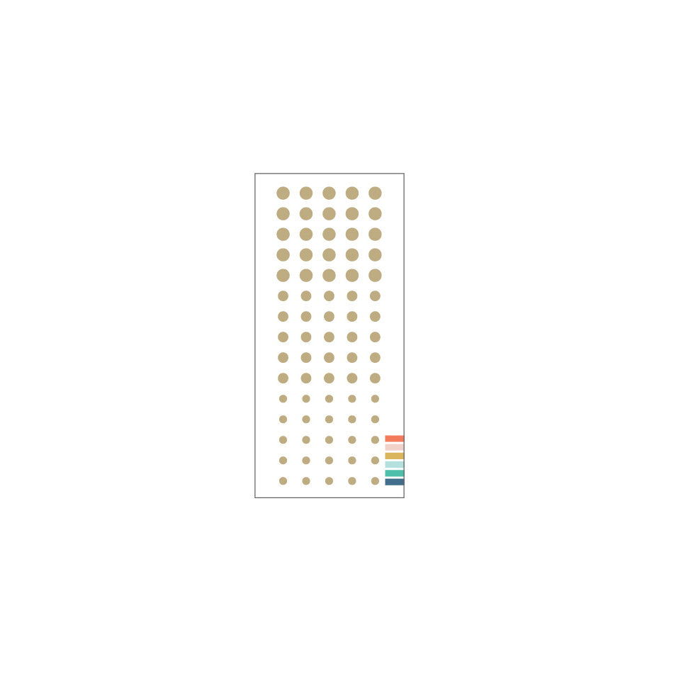 Enamel Dots: Wheat WHOLESALE