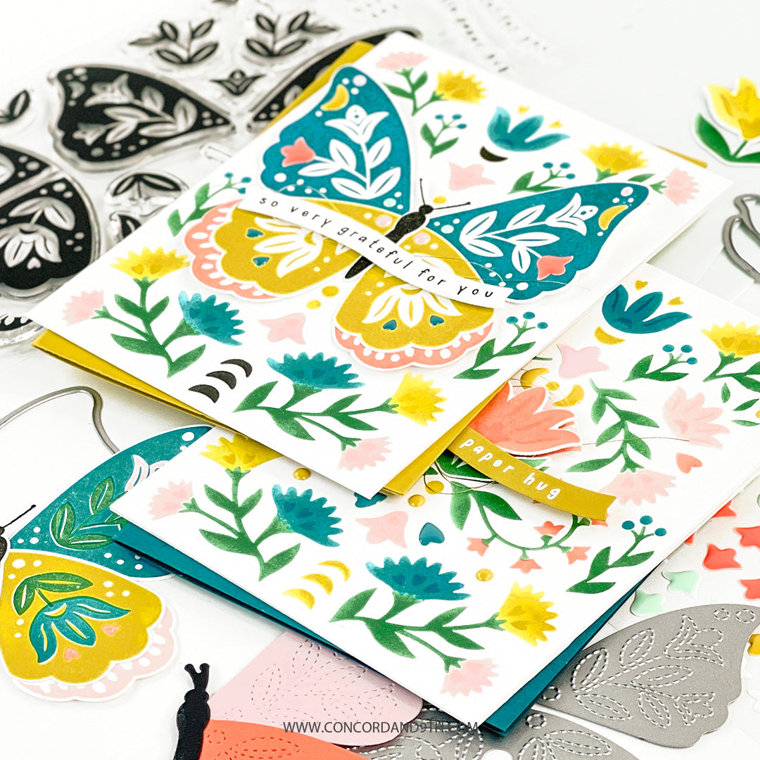 Paquete de plantillas de alas caprichosas