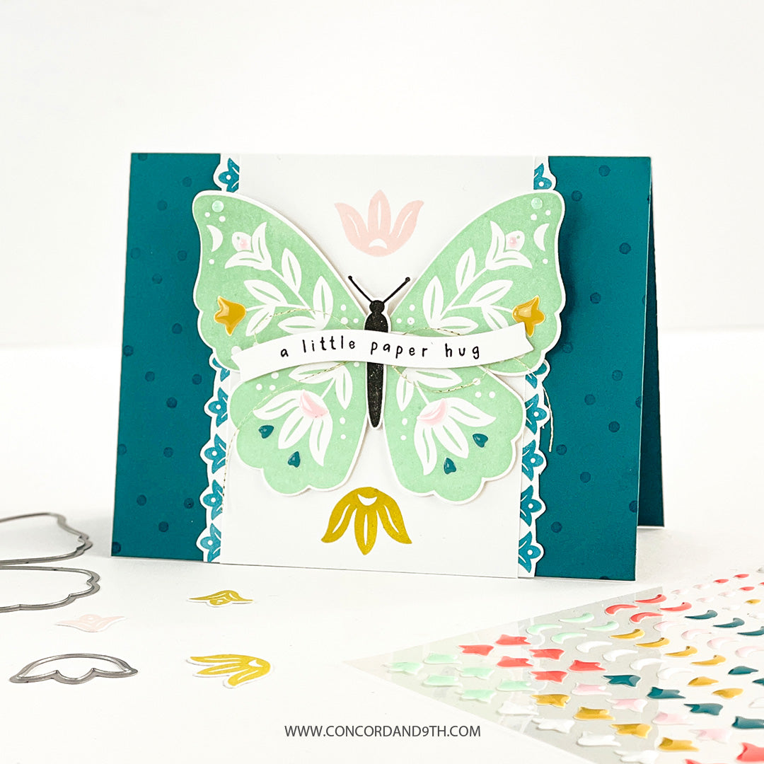 LAST CHANCE: Beautiful Butterfly Stamp Set - Concord & 9th