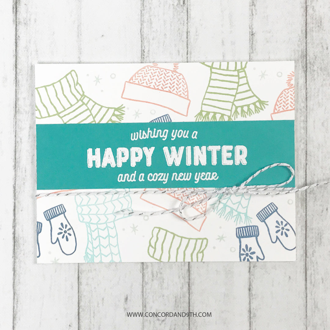 Winter Wear Stamp Set
