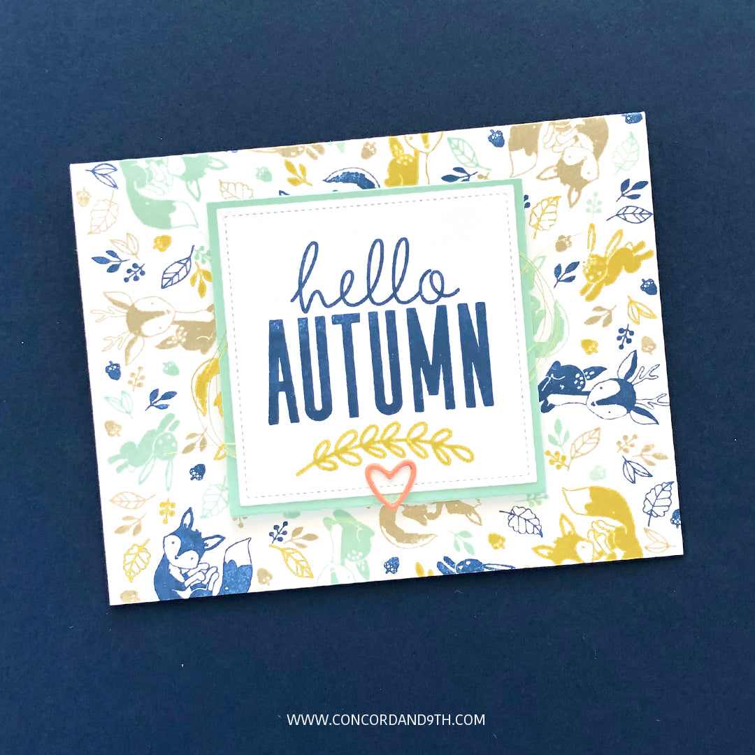 Woodland Turnabout™ Stamp Set