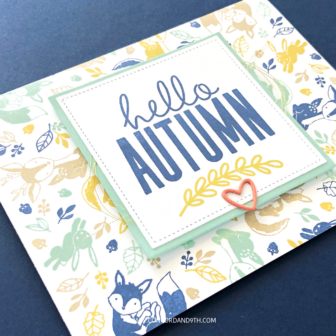 Woodland Turnabout™ Stamp Set