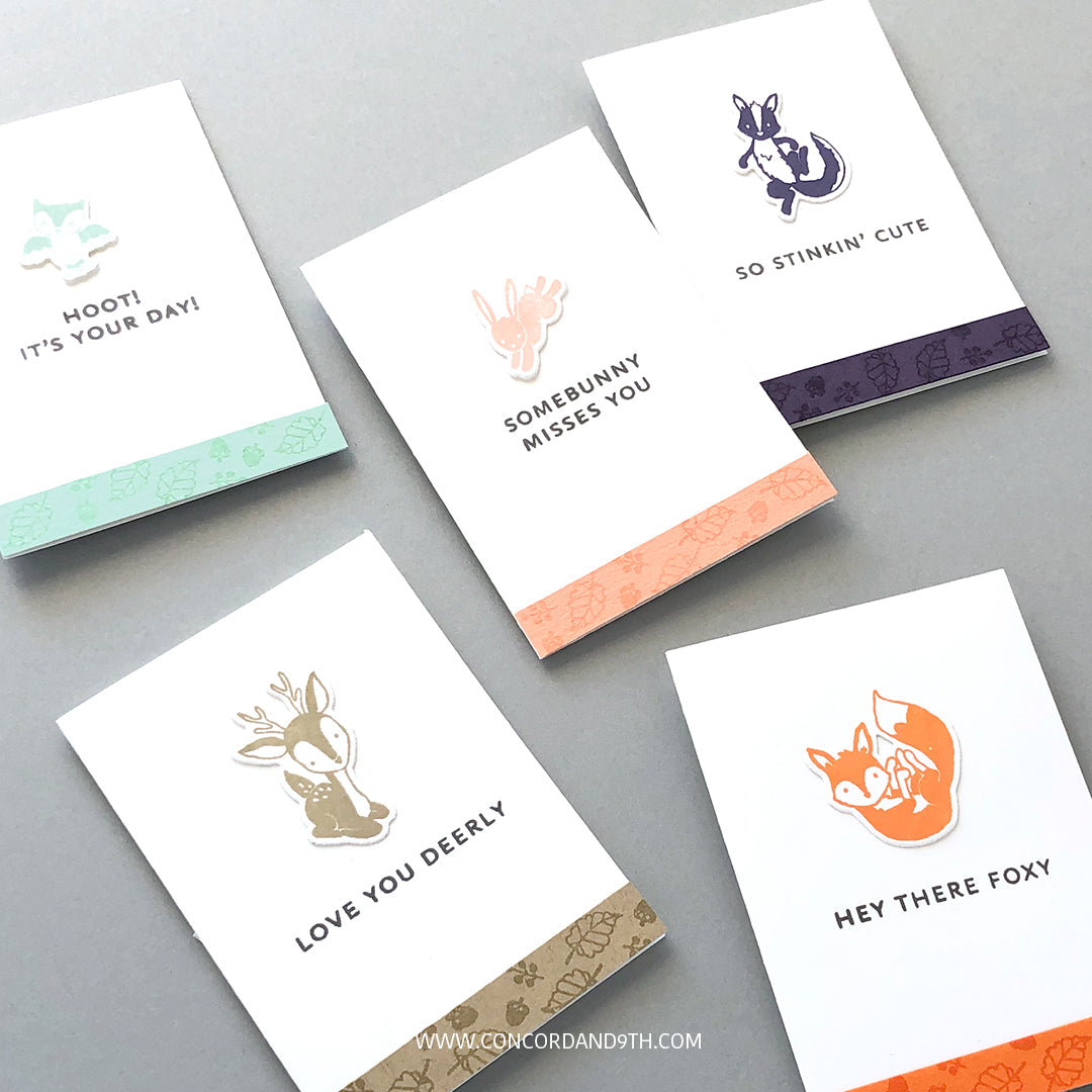 Woodland Turnabout™ Stamp Set