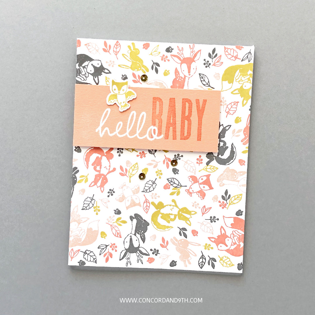 Woodland Turnabout™ Stamp Set