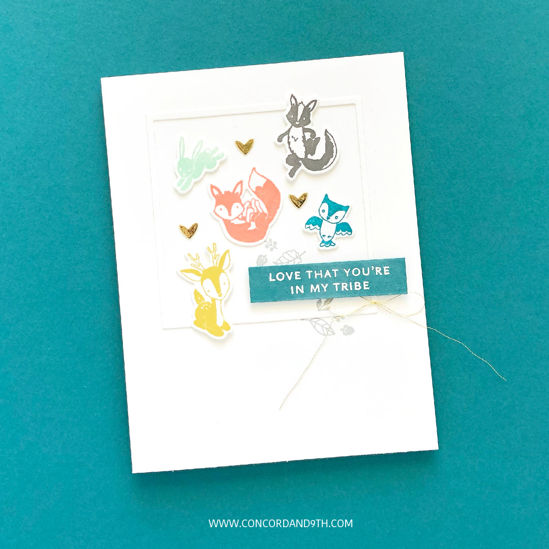 Woodland Turnabout™ Stamp Set