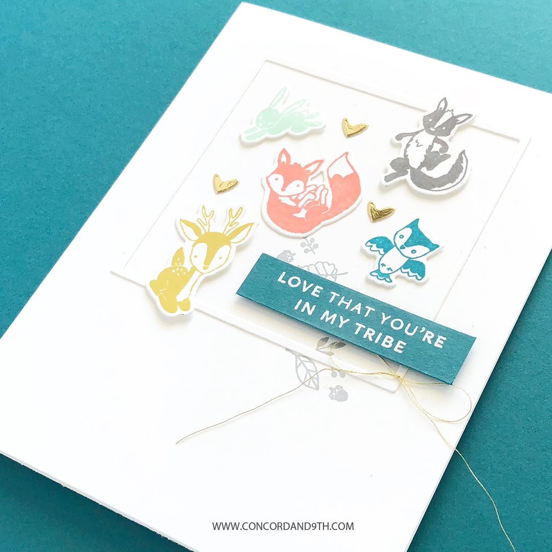 Woodland Turnabout™ Stamp Set