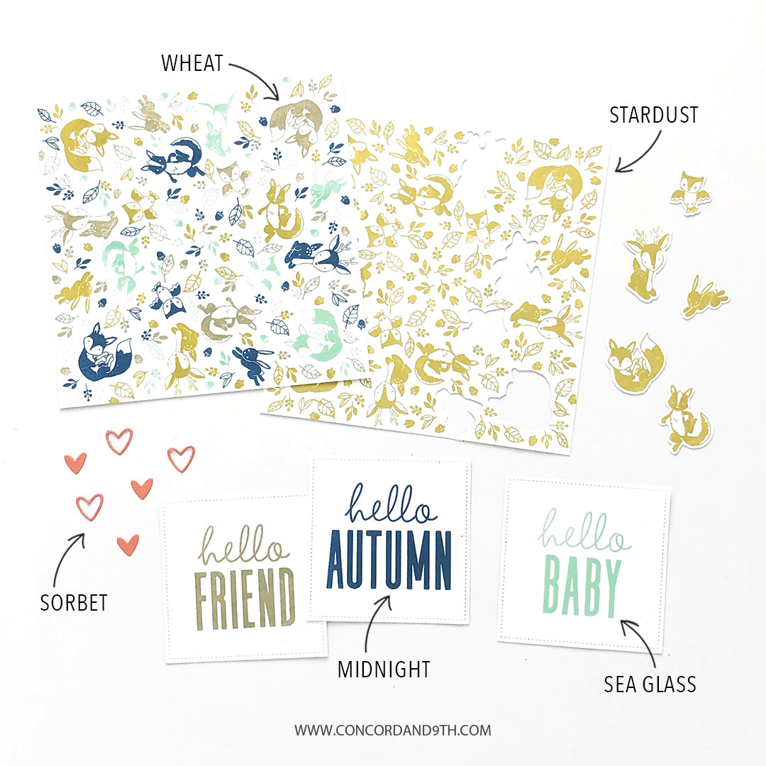 Woodland Turnabout™ Stamp Set