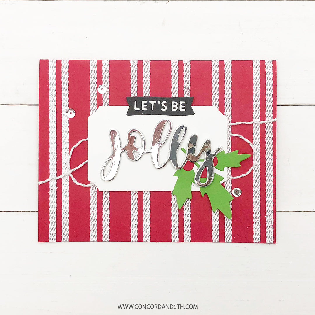 Woven Stripes Background Stamp