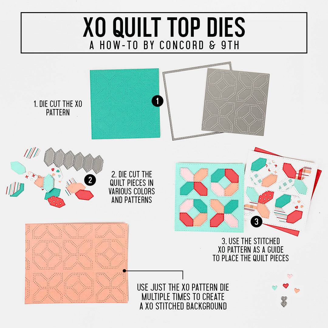 XO Quilt Top Dies