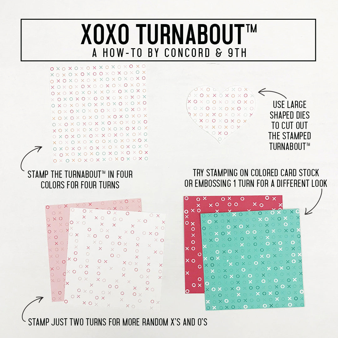 LAST CHANCE: XOXO Turnabout™ Stamp