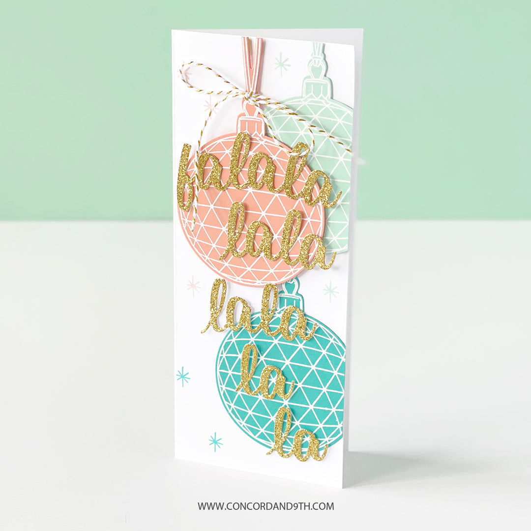 Paquete de árboles con flecos Fa La La