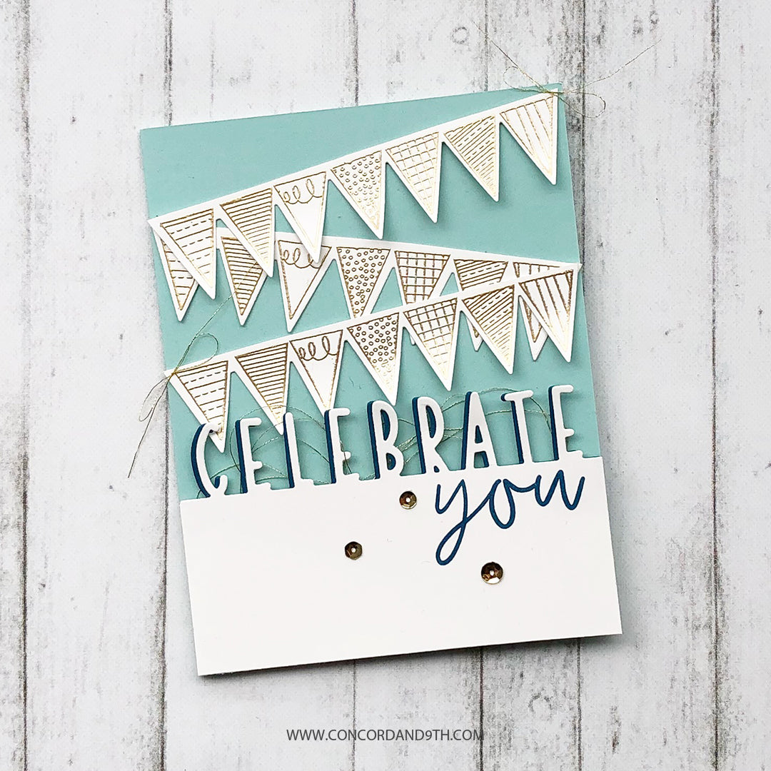 Juego de sellos Birthday Stacks