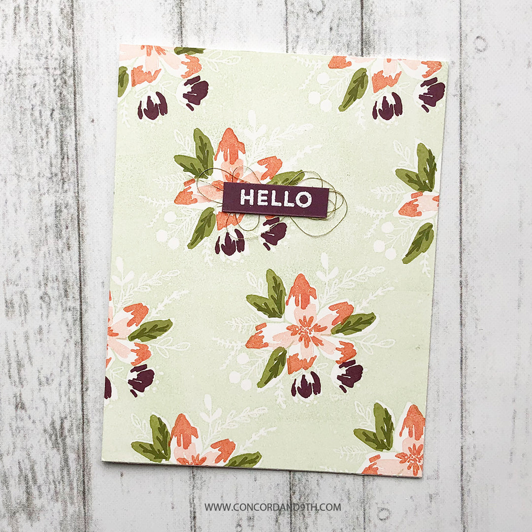 Hello Bloom - Dies, Paper, Stamps 