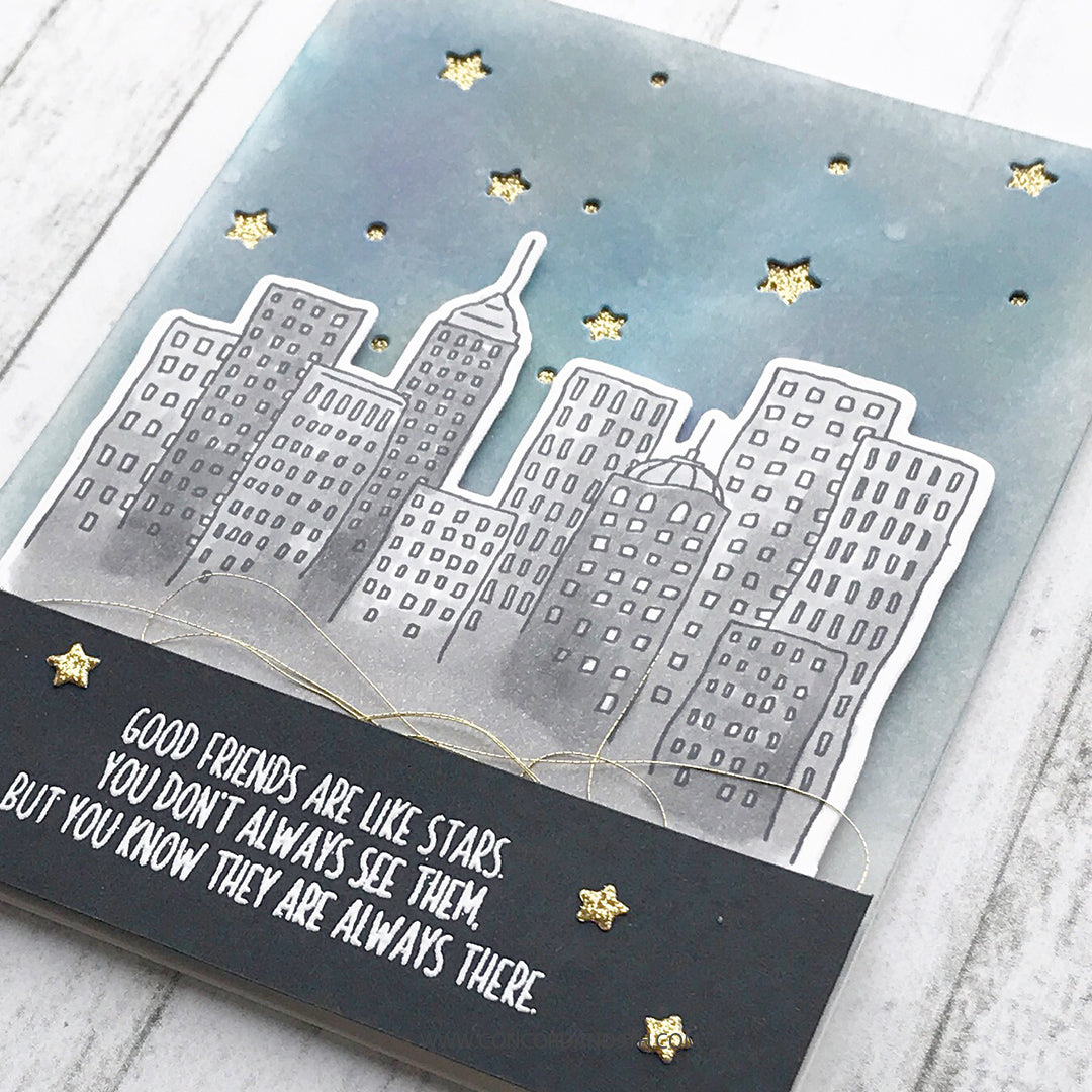 Juego de sellos City Stacks