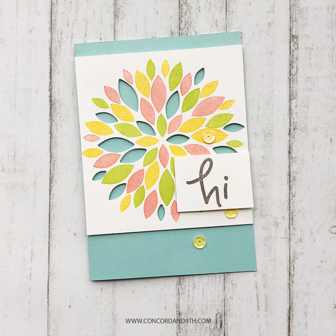 Juego de sellos Dahlia Turnabout™