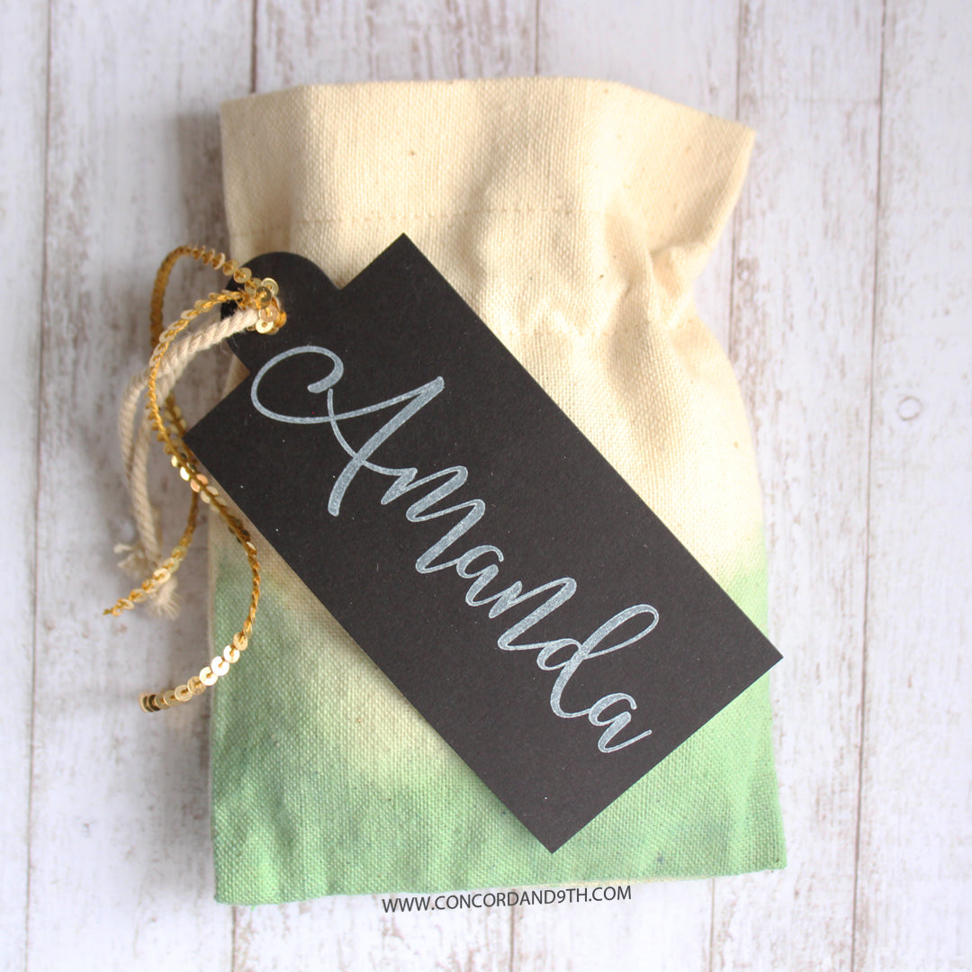 LAST CHANCE: Sophisticated Script Stamp Set