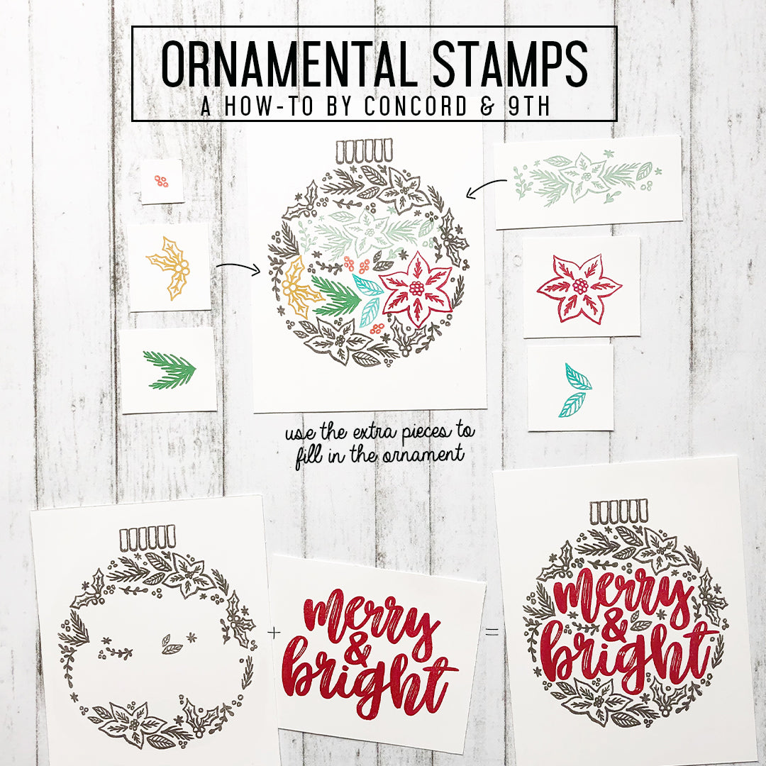 Ornamental Stamp Set